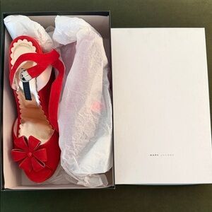Marc Jacobs Red Bow Heels
